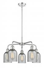 Innovations Lighting 516-5CR-PC-G257 - Caledonia - 5 Light - 23 inch - Polished Chrome - Chandelier