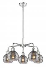 Innovations Lighting 516-5CR-PC-G556-6SM - Rochester - 5 Light - 24 inch - Polished Chrome - Chandelier