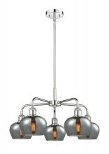 Innovations Lighting 516-5CR-PC-G93 - Fenton - 5 Light - 25 inch - Polished Chrome - Chandelier