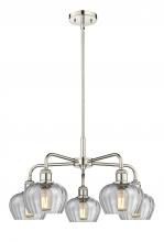 Innovations Lighting 516-5CR-PN-G92 - Fenton - 5 Light - 25 inch - Polished Nickel - Chandelier