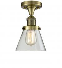 Innovations Lighting 517-1CH-AB-G62 - Cone - 1 Light - 7 inch - Antique Brass - Semi-Flush Mount