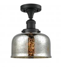 Innovations Lighting 517-1CH-BK-G78 - Bell - 1 Light - 8 inch - Matte Black - Semi-Flush Mount