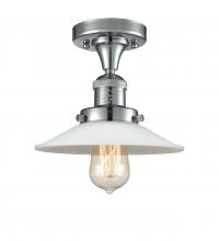 Innovations Lighting 517-1CH-PC-G1 - Halophane - 1 Light - 9 inch - Polished Chrome - Semi-Flush Mount