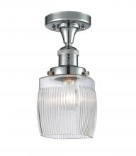 Innovations Lighting 517-1CH-PC-G302 - Colton - 1 Light - 6 inch - Polished Chrome - Semi-Flush Mount