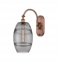 Innovations Lighting 518-1W-AC-G557-8SM - Vaz - 1 Light - 8 inch - Antique Copper - Sconce