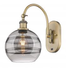 Innovations Lighting 518-1W-BB-G556-8SM - Rochester - 1 Light - 8 inch - Brushed Brass - Sconce