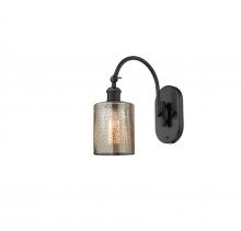 Innovations Lighting 518-1W-BK-G116 - Cobbleskill - 1 Light - 5 inch - Matte Black - Sconce