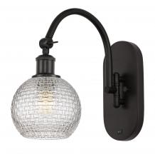 Innovations Lighting 518-1W-OB-G122C-6CL - Athens - 1 Light - 6 inch - Oil Rubbed Bronze - Sconce
