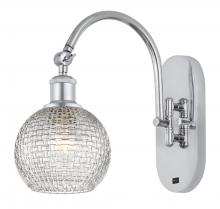 Innovations Lighting 518-1W-PC-G122C-6CL - Athens - 1 Light - 6 inch - Polished Chrome - Sconce