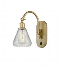 Innovations Lighting 518-1W-SG-G275 - Conesus - 1 Light - 6 inch - Satin Gold - Sconce