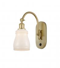 Innovations Lighting 518-1W-SG-G391 - Ellery - 1 Light - 5 inch - Satin Gold - Sconce