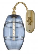 Innovations Lighting 518-1W-SG-G557-8BL - Vaz - 1 Light - 8 inch - Satin Gold - Sconce