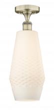 Innovations Lighting 616-1F-AB-G681-7 - Windham - 1 Light - 7 inch - Antique Brass - Flush Mount