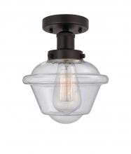 Innovations Lighting 616-1F-OB-G534 - Oxford - 1 Light - 7 inch - Oil Rubbed Bronze - Semi-Flush Mount