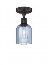 Innovations Lighting 616-1F-OB-G559-5BL - Bridal Veil - 1 Light - 5 inch - Oil Rubbed Bronze - Semi-Flush Mount