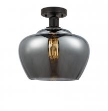 Innovations Lighting 616-1F-OB-G93-L - Fenton - 1 Light - 11 inch - Oil Rubbed Bronze - Semi-Flush Mount