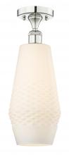 Innovations Lighting 616-1F-PN-G681-7 - Windham - 1 Light - 7 inch - Polished Nickel - Flush Mount