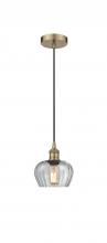 Innovations Lighting 616-1P-AB-G92 - Fenton - 1 Light - 7 inch - Antique Brass - Multi Pendant