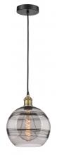 Innovations Lighting 616-1P-BAB-G556-10SM - Rochester - 1 Light - 10 inch - Black Antique Brass - Cord hung - Mini Pendant