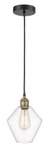 Innovations Lighting 616-1P-BAB-G652-8 - Cindyrella - 1 Light - 8 inch - Black Antique Brass - Cord hung - Mini Pendant