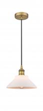 Innovations Lighting 616-1P-BB-G131 - Orwell - 1 Light - 8 inch - Brushed Brass - Cord hung - Mini Pendant