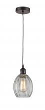 Innovations Lighting 616-1P-OB-G82 - Eaton - 1 Light - 6 inch - Oil Rubbed Bronze - Cord hung - Mini Pendant