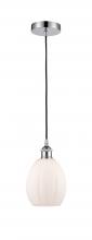 Innovations Lighting 616-1P-PC-G81 - Eaton - 1 Light - 6 inch - Polished Chrome - Cord hung - Mini Pendant