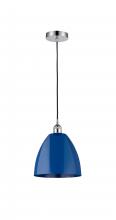 Innovations Lighting 616-1P-PC-MBD-9-BL - Plymouth - 1 Light - 9 inch - Polished Chrome - Cord hung - Mini Pendant