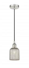 Innovations Lighting 616-1P-PN-G559-5ME - Bridal Veil - 1 Light - 5 inch - Polished Nickel - Cord hung - Mini Pendant