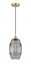 Innovations Lighting 616-1P-SG-G557-8SM - Vaz - 1 Light - 8 inch - Satin Gold - Cord hung - Mini Pendant