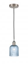 Innovations Lighting 616-1P-SN-G559-5BL - Bridal Veil - 1 Light - 5 inch - Brushed Satin Nickel - Cord hung - Mini Pendant