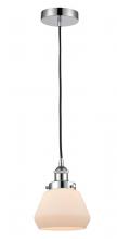 Innovations Lighting 616-1PH-PC-G171 - Fulton - 1 Light - 7 inch - Polished Chrome - Cord hung - Mini Pendant