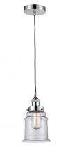 Innovations Lighting 616-1PH-PC-G182 - Canton - 1 Light - 6 inch - Polished Chrome - Cord hung - Mini Pendant