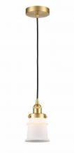 Innovations Lighting 616-1PH-SG-G181S - Canton - 1 Light - 5 inch - Satin Gold - Cord hung - Mini Pendant