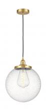 Innovations Lighting 616-1PH-SG-G204-14 - Beacon - 1 Light - 14 inch - Satin Gold - Mini Pendant