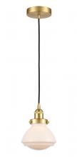 Innovations Lighting 616-1PH-SG-G321 - Olean - 1 Light - 7 inch - Satin Gold - Cord hung - Mini Pendant