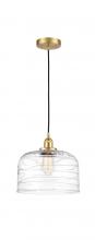 Innovations Lighting 616-1PH-SG-G713-L - Bell - 1 Light - 12 inch - Satin Gold - Cord hung - Mini Pendant