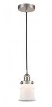 Innovations Lighting 616-1PH-SN-G181S - Canton - 1 Light - 5 inch - Brushed Satin Nickel - Cord hung - Mini Pendant