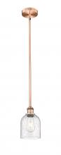 Innovations Lighting 616-1S-AC-G558-6SDY - Bella - 1 Light - 6 inch - Antique Copper - Cord hung - Mini Pendant