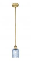 Innovations Lighting 616-1S-BB-G559-5BL - Bridal Veil - 1 Light - 5 inch - Brushed Brass - Cord hung - Mini Pendant