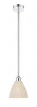 Innovations Lighting 616-1S-PC-NBD-75-NAT - Bristol Natural - 1 Light - 6 inch - Polished Chrome - Mini Pendant