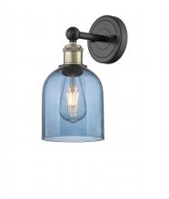 Innovations Lighting 616-1W-BAB-G558-6BL - Bella - 1 Light - 6 inch - Black Antique Brass - Sconce