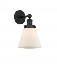 Innovations Lighting 616-1W-BK-G61 - Cone - 1 Light - 6 inch - Matte Black - Sconce