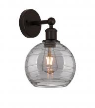 Innovations Lighting 616-1W-OB-G1213-8SM - Athens Deco Swirl - 1 Light - 8 inch - Oil Rubbed Bronze - Sconce