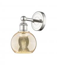 Innovations Lighting 616-1W-PN-G128-6 - Athens - 1 Light - 6 inch - Polished Nickel - Sconce