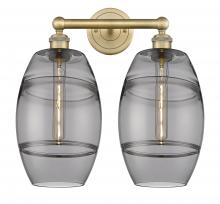 Innovations Lighting 616-2W-BB-G557-8SM - Vaz - 2 Light - 17 inch - Brushed Brass - Bath Vanity Light