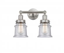 Innovations Lighting 616-2W-SN-G184S - Canton - 2 Light - 14 inch - Brushed Satin Nickel - Bath Vanity Light