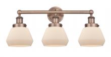 Innovations Lighting 616-3W-AC-G171 - Fulton - 3 Light - 25 inch - Antique Copper - Bath Vanity Light