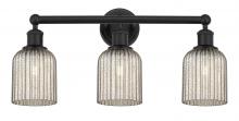 Innovations Lighting 616-3W-BK-G559-5ME - Bridal Veil - 3 Light - 23 inch - Matte Black - Bath Vanity Light