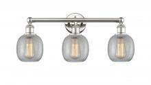 Innovations Lighting 616-3W-PN-G105 - Belfast - 3 Light - 24 inch - Polished Nickel - Bath Vanity Light